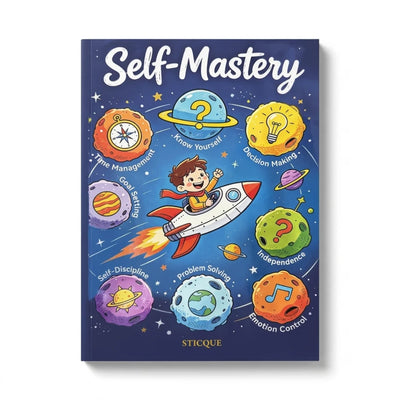 Self Mastery for Kids: A Fun Space Adventure to Build Confidence, Focus, and Life Skills