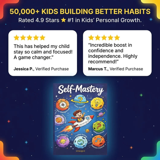 Self Mastery for Kids: A Fun Space Adventure to Build Confidence, Focus, and Life Skills